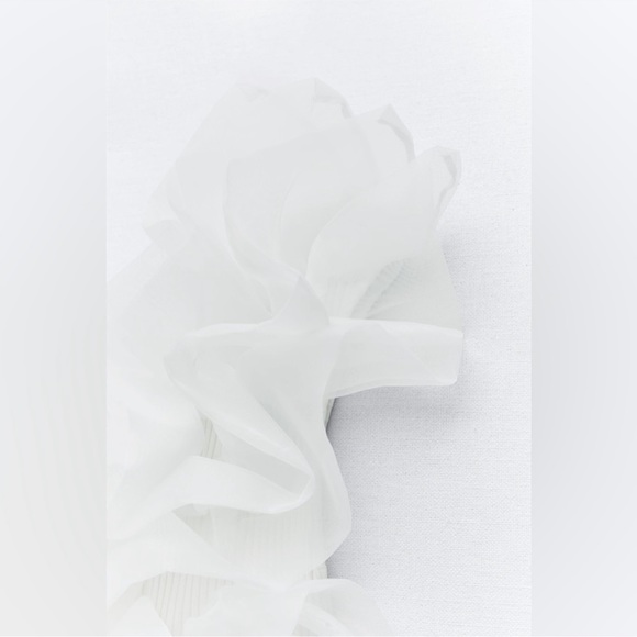 Zara Asymmetrical Organza Top - Picture 13 of 14